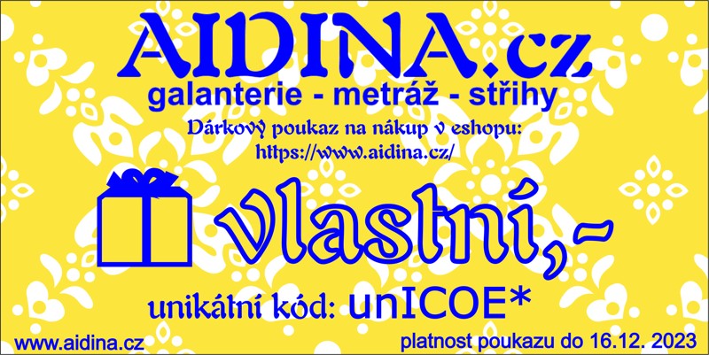 Dárkový poukaz na vlastní částku